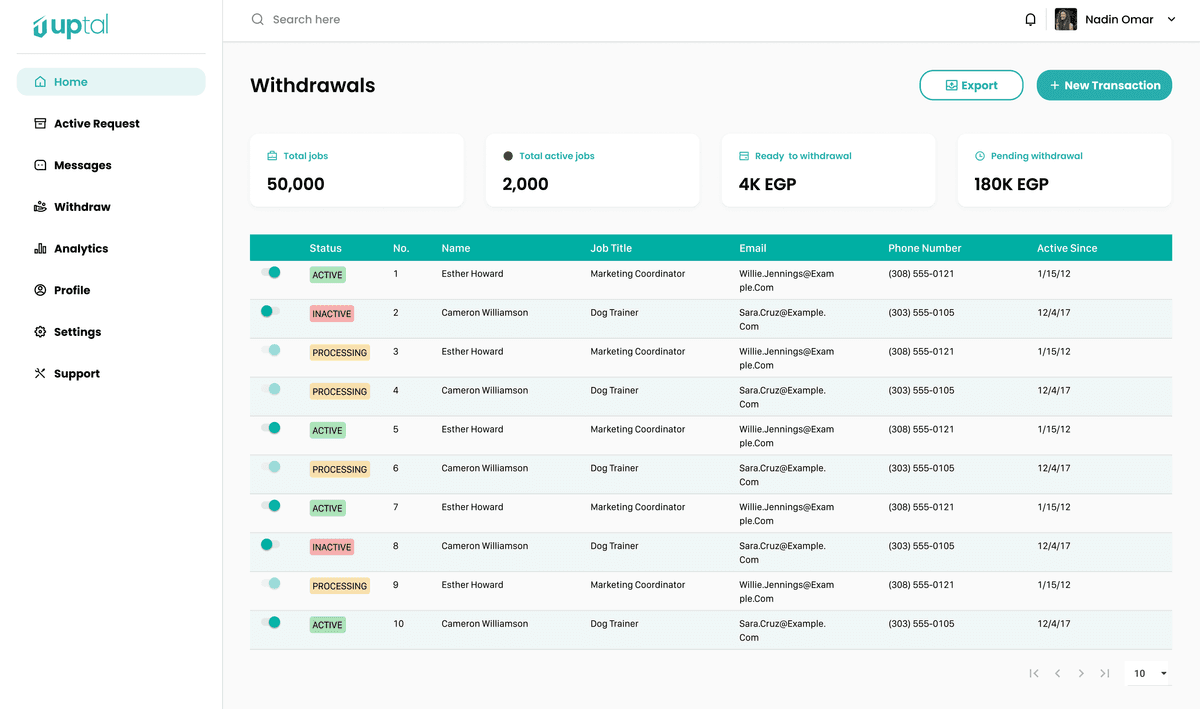 UptaL — Freelance Hiring Platform gallery image 3