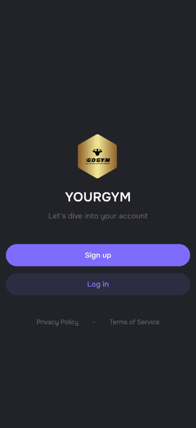 Workout — Fitness & Training Mobile App gallery image 1