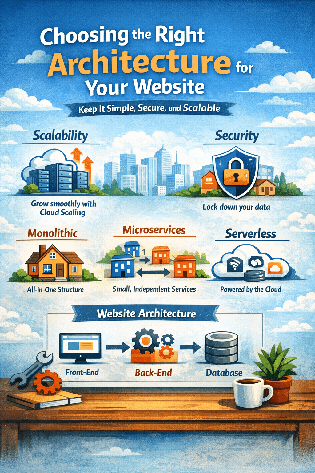 Building a Website: Picking the Right Architecture Without the Headache